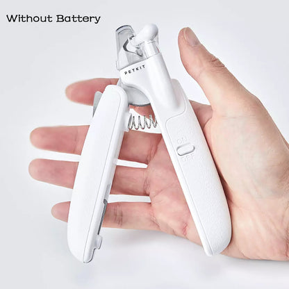 Professional Pet Nail Clipper Scissors Pet Dog Cat Nail Toe Claw Clippers Scissor LED Light Nail Trimmer for Animals Pet