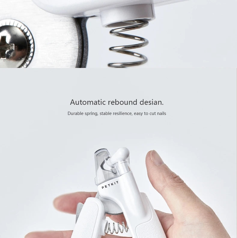 Professional Pet Nail Clipper Scissors Pet Dog Cat Nail Toe Claw Clippers Scissor LED Light Nail Trimmer for Animals Pet