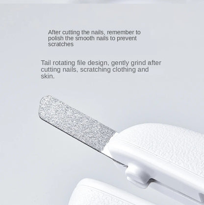 Professional Pet Nail Clipper Scissors Pet Dog Cat Nail Toe Claw Clippers Scissor LED Light Nail Trimmer for Animals Pet